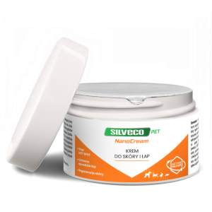SILVECO PET NanoCream krem do regeneracji i pielęgnacji skóry i łap zwierząt domowych