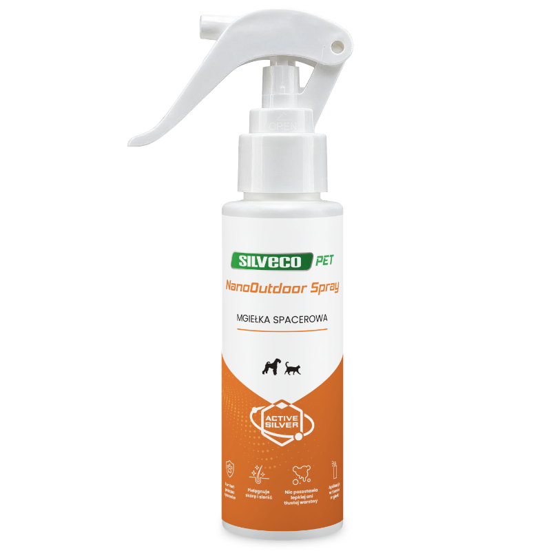 SILVECO PET NanoOutdoor Spray - mgiełka spacerowa